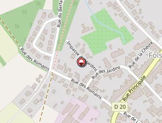 Carte de Institut De Beauté Floriane à Folschviller