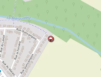 Carte de Caretta à Oissery