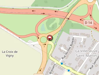 Carte de Cul Froid (earl) à Sagy