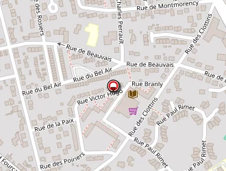 Carte de Franprix à Montsoult