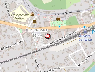 Carte de La Poste à Auvers-sur-oise