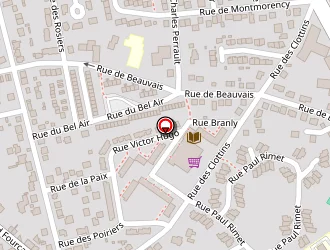 Carte de Au Plus Beau Regard à Montsoult