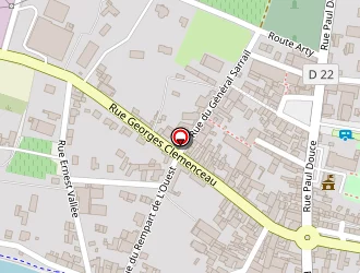 Carte de Marx Fabrice à Damery