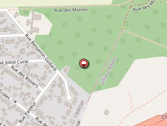 Carte de Gesret à Mériel