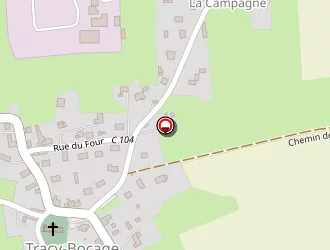 Carte de Coligny à Tracy-bocage