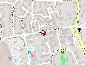 Carte de Aldi Marché à Othis