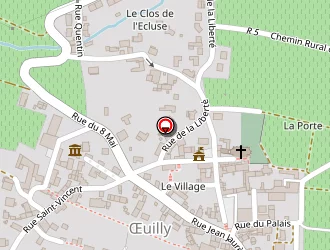 Carte de Littière Michel à Oeuilly