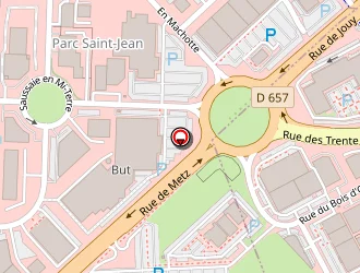 Carte de Optic 2000 à Augny