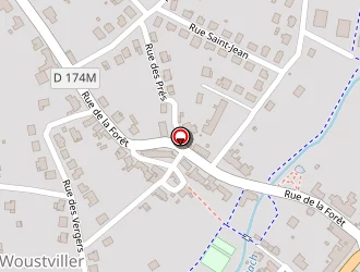 Carte de Graines D Or à Woustviller