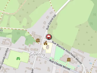 Carte de Ecole à Giverny