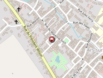 Carte de Pressing Elysee à Ars-sur-moselle