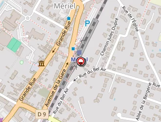 Carte de Mjc Maison De Mériel à Mériel