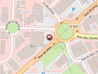 Carte de Sodimob à Augny