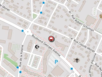 Carte de L'abri à Vernon