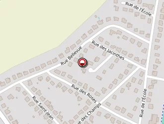 Carte de Hen Rachel à Woustviller