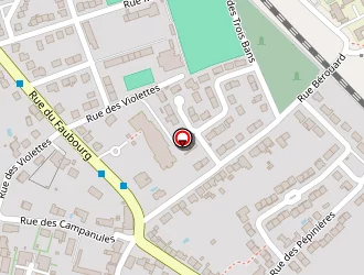 Carte de Spie Communications à Metz