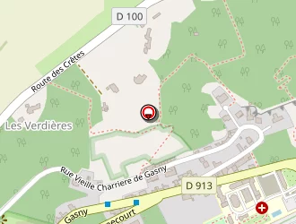 Carte de Les Damiers à Roche-guyon (la)