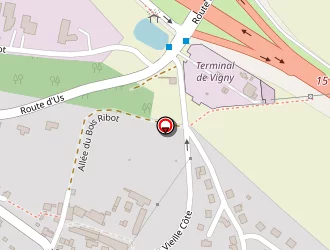 Carte de Du Bois Ribot (earl) à Vigny