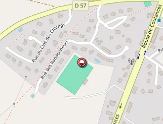 Carte de Novince à Monthuchon