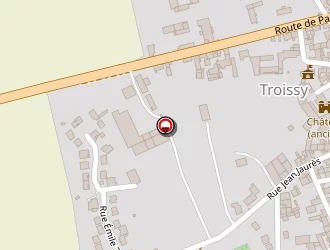 Carte de Raymond Vieillard à Troissy