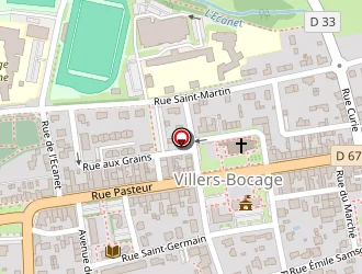 Carte de Pi Hair De Lune à Villers-bocage