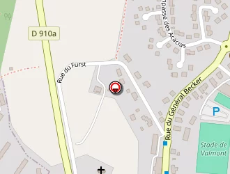 Carte de Salle Polyvalente à Valmont