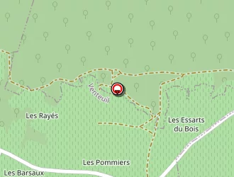 Carte de Allait Régis à Venteuil