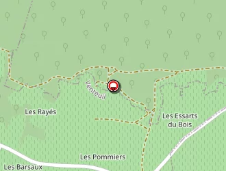 Carte de Hennequin Benoît à Venteuil