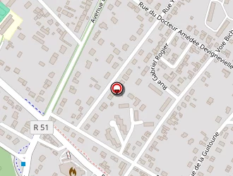 Carte de Point Services Publics à Vernon