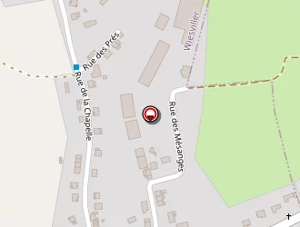 Carte de Beck Ludovic à Wiesviller