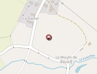 Carte de Guerin Gabriel à Baudre