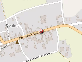 Carte de Coeur De Blé à Valmy