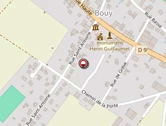 Carte de Vivescia à Bouy