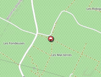 Carte de Poudras Michel à Reuil