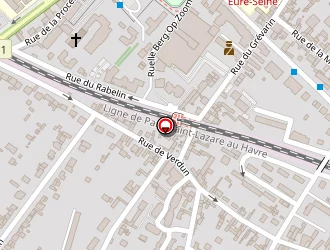 Carte de Déménagements Demval à Vernon