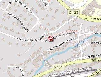 Carte de Ecole à Caorches-saint-nicolas