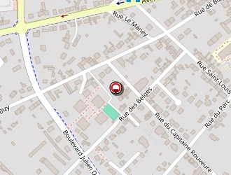 Carte de Tresse Edward à Vernon