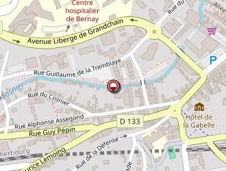 Carte de Barbot Alain à Bernay