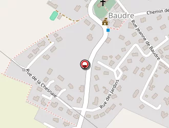 Carte de Fouqueray Céline à Baudre