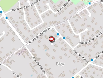 Carte de Bequet Fabienne à Vernon