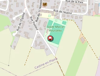 Carte de Stade Marcel Rouseeau à Rocquancourt