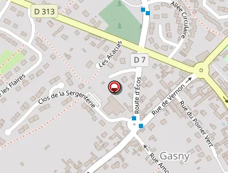 Carte de T.n.t à Gasny