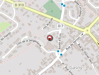 Carte de Gomis Pascaline à Gasny