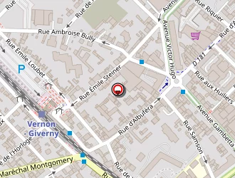 Carte de Gautier Eric à Vernon