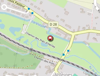 Carte de Ecole Du Bourg à Ableiges