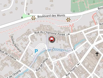 Carte de 5 Eme Avenue à Bernay