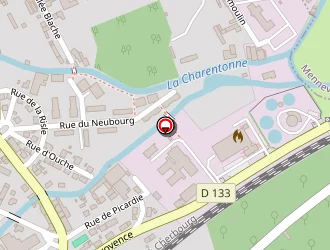 Carte de Mcdonald's à Bernay