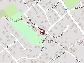 Carte de Delahodde Xavier à Saint-marcel