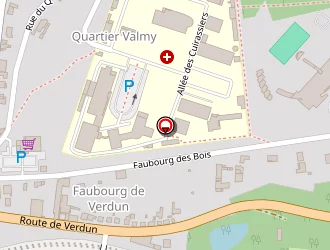 Carte de Gabrelle Nicolas à Sainte-menehould