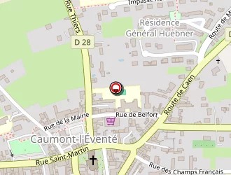 Carte de Langlois Charles à Caumont-l'éventé